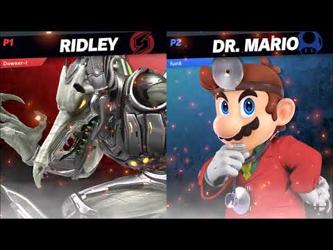 Mega Drive 19 SSBU - Dowser[L] (Ridley) vs funk (Dr. Mario) - Grand Finals