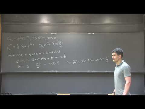 Algebraic Expander Codes