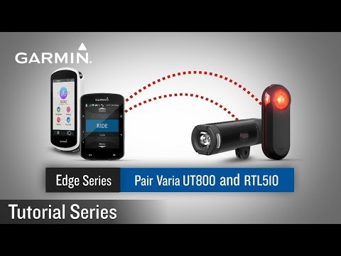 Tutorial - Edge Series: Pair Varia UT800 and RTL510