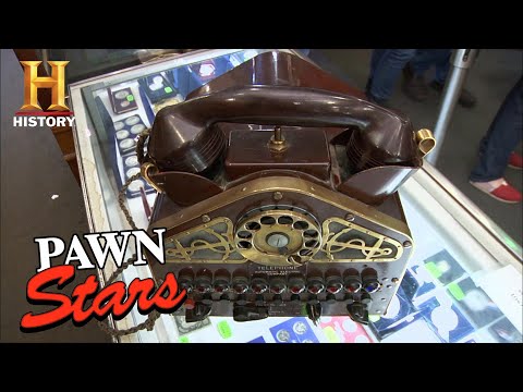 Old Man's TOUGH NEGOTIATION for a HISTORIC Navy Phone (Season 6) | Pawn Stars