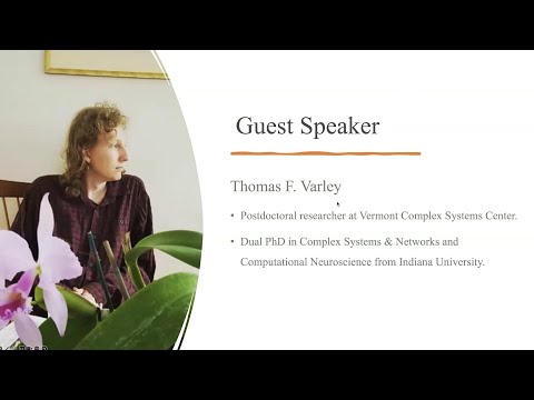 Thomas Varley: Dark Information in Complex Systems & The higher-order Neural Shadow Structure