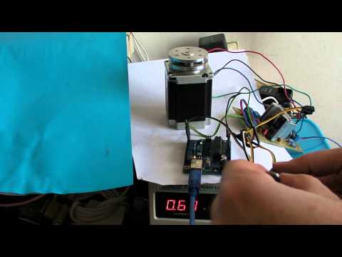 Sterowanie silnika krokowego