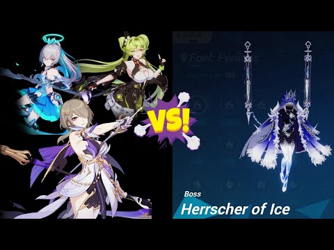[Honkai Impact 3] H.ice Anna ignite EX ABYSS Red Lotus, Rita SPA (SS) HoTr (S) Chrono Navi (SSS)