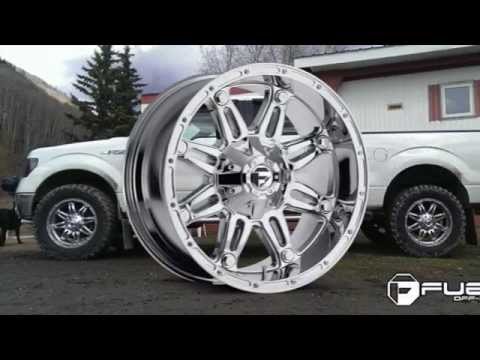 Fuel Hostage D529 PVD Chrome Wheels