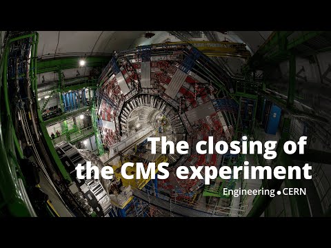 The closing of the CMS experiment