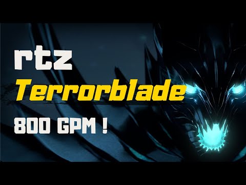 Dota 2 - EG Arteezy Terrorblade Still Farming 800 GPM (7.23)