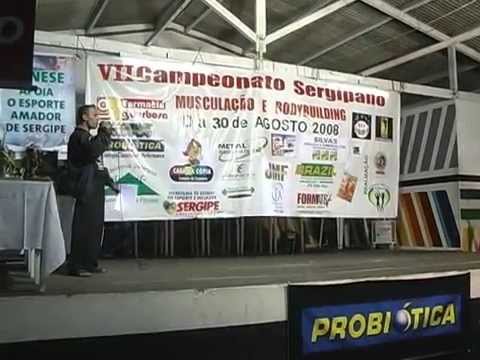 VII CAMPEONATO SERGIPANO DE MUSCULAÇÃO 2008