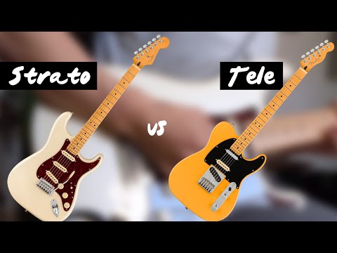 Stratocaster Player Plus vs Telecaster Nashville Player Plus: Tone check