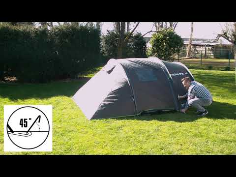 Палатка High Peak Naxos 3.0 Dark Grey/Green 