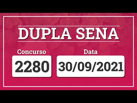 Capa de DUPLA SENA 2280