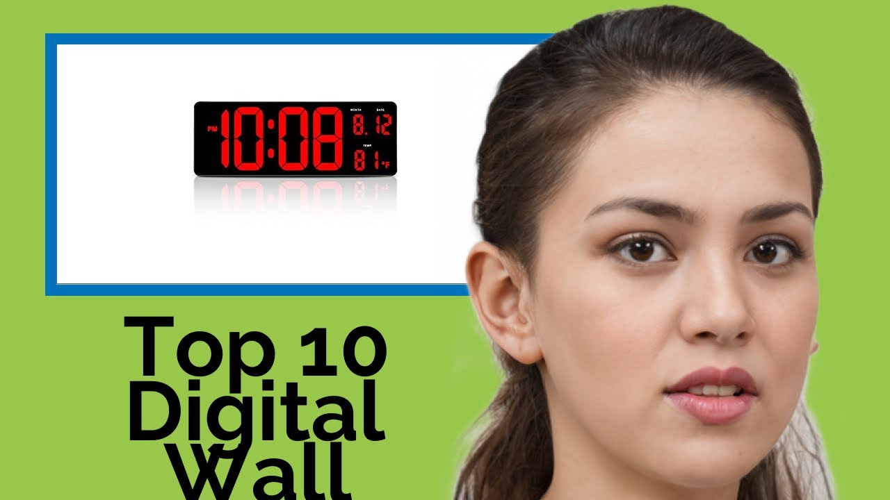 👉 Top 10 Digital Wall Clocks  2025  (Review Guide)