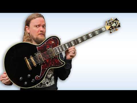 D'Angelico Deluxe Atlantic Single Cutaway HH with Stoptail image 11
