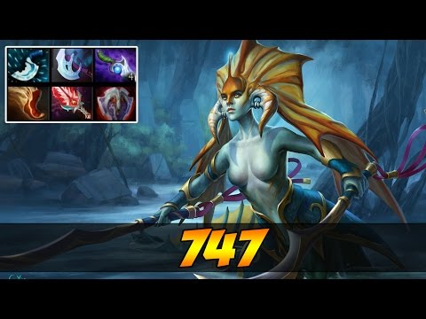 747 8400 MMR Plays Naga Siren Vol 1 - Dota 2