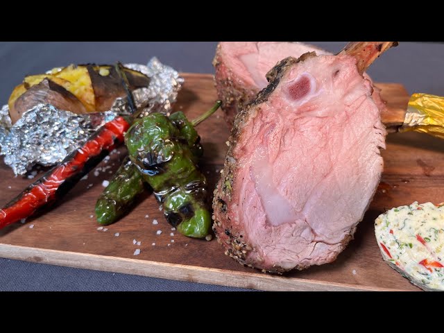 Video teaser per BBQ Master Rezeptidee: Kalbsrack mit bündner Bergkartoffeln und Pimientos