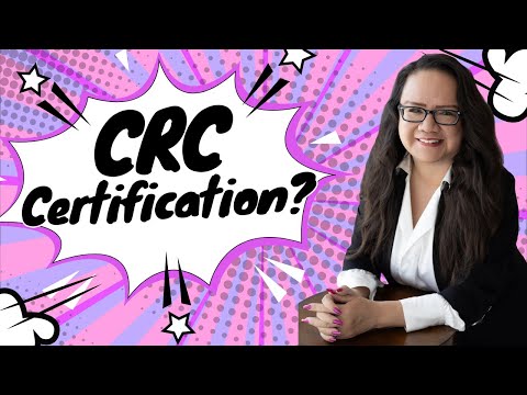 SHOULD YOU GET THE CRC CREDENTIAL? MEDICAL CODING | SOME THINGS TO THINK ABOUT