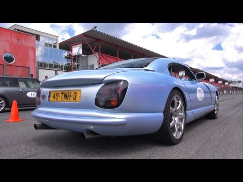 TVR Cerbera 4.5 V8 400HP - Acceleration Sounds!