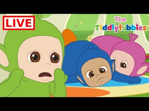 Teletubbies LIVE ★ NEW Tiddlytubbies 2D Series! ★ Episodes 1-9: Sleeping Carousel ★ Cartoon for Kids