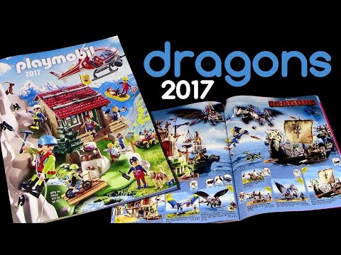Playmobil ® Katalog 2017 - DreamWorks ® Dragons Bilder !!! Endlich !!! Neuheiten