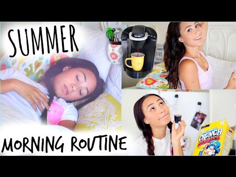 Summer Morning Routine! 2014 | MyLifeAsEva
