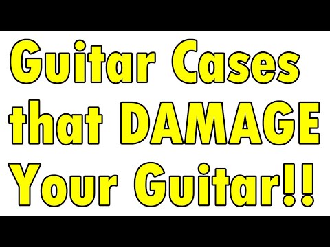 Are Guitar Cases Hurting Your Guitars?  10 Case in 20 Minutes!