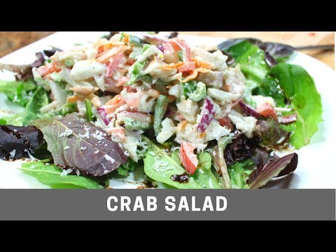 Crab Salad Quick and Easy Homemade Recipe