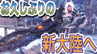 【MHWI】久しぶりの新大陸でネルギガンテ先輩と戯れる！！【ガンランス】【殴りガンランス】