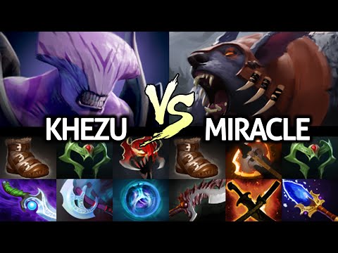 MIRACLE Ursa Battle Fury VS KHEZU Faceless Void Diffusal Dota 2