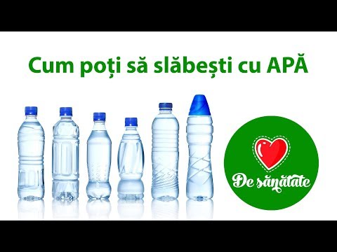 slabeste cu apa si guma
