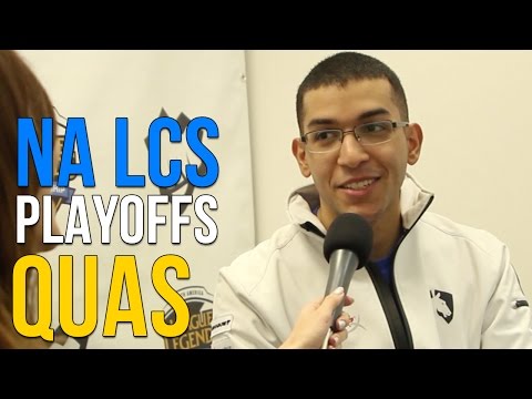 NA LCS Playoffs 2015: Quas "The most important thing I did was playing riskier"