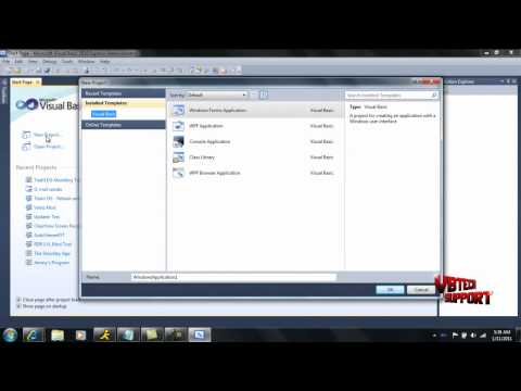 VB 2010 Tutorial #1 | Introduction to Visual Basic