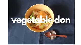 【vegetable don/healthy・time saver】■quick healthy meal ■living overseas ■海外生活