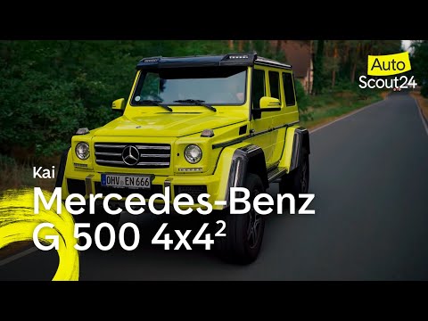 Mercedes-Benz G 500 4x4²: auf die Größe kommt es an!