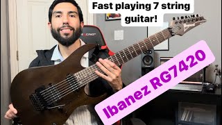Video thumbnail for Ibanez RG7420! Review, Demo, and Playthrough! by Isaac Rodriguez