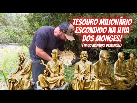 Tesouro MILIONÁRIO Escondido na Ilha dos Monges! (Tiago Aventura Desvenda)