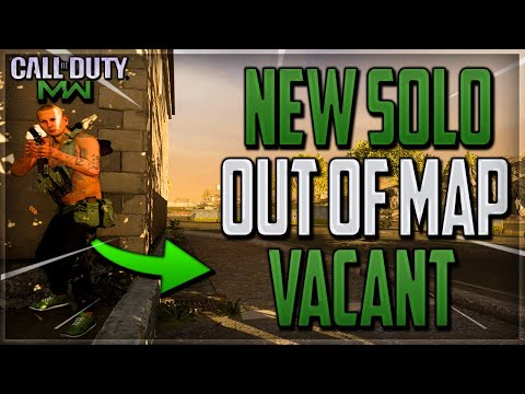 COD MW - *NEW* SOLO INSANE WALLBREACH OUT OF MAP GLITCH ON "VACANT" ONLINE ! | Season 4 Glitches !