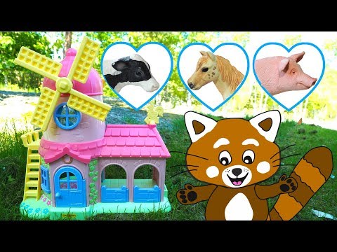 Pukkins Barnprogram - Pukkins på bondgården - Lär dig djur och lek på vår barnkanal på svenska