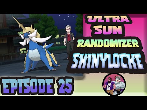 So THIS is were i start losing!! | Pokemon Ultra Sun Randomizer Shinylocke Ep 25