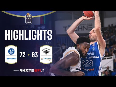 Germani Brescia - Dolomiti Energia Trentino | PokerstarsNews Highlights Serie A Unipol 2025/2026