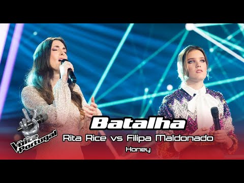 Rita Rice VS Filipa Maldonado - "Honey" | Battles | The Voice Portugal