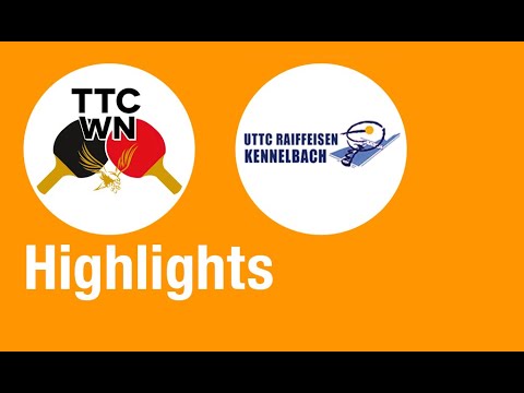 win2day Tischtennis Bundesliga Herren Highlights // Wiener Neustadt vs UTTC Raiffeisen Kennelbach