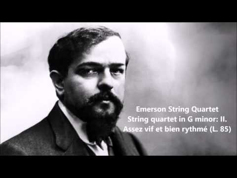 Emerson String Quartet: The complete String quartet in G minor (Debussy)