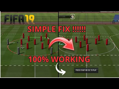 HOW TO FIX FIFA 19 STUCK ON DRILLS !!!!!