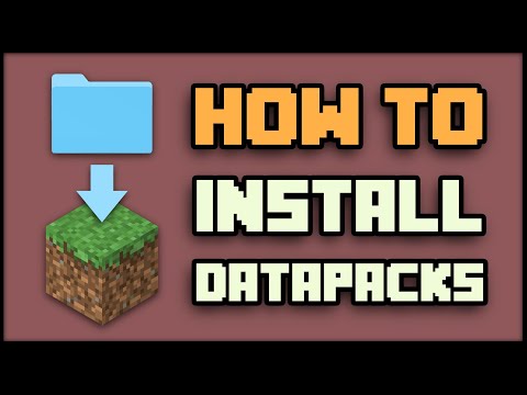 How to INSTALL DATAPACKS in Minecraft 1.14/1.15/1.16 [Tutorial]