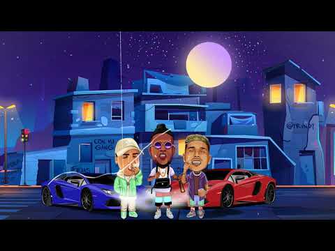 Frias - Con Mi Gang Remix (Feat. Zanto & Obie Wanshot) Video Lyrics