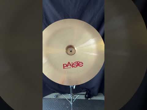 Paiste 22" 2002 China Cymbal -2010- 2741g Serial #10020927 image 7