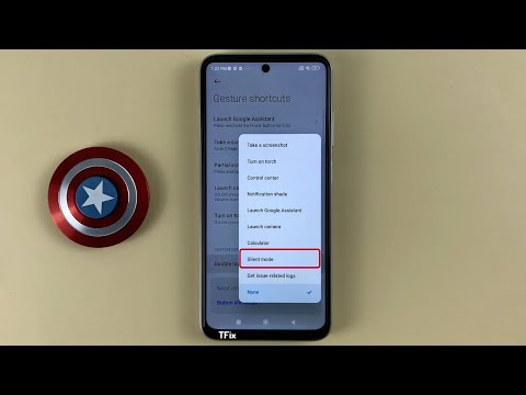 How to switch Silent Mode when Double Tap fingerprint sensor on Xiaomi Redmi 10 Android 12
