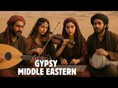 Gypsy Middle Eastern Nomad Ensemble in the Persian Sands