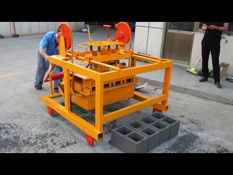 machine de fabrication des blocs en bton diesel, beton harga cinder block, pondeuse de brique
