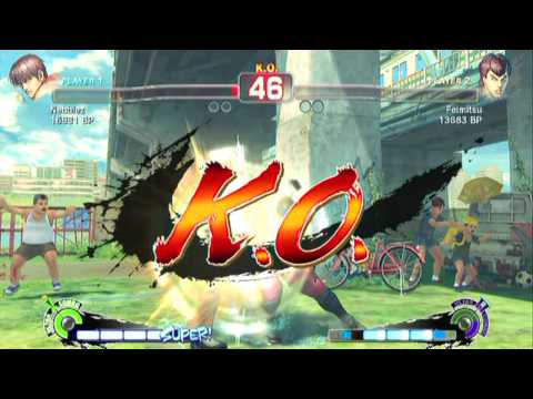 SSF4 [A vs A]: Nebbiez(#9 Guy) vs Feimitsu(#64 Fei) Ep.295 - HD 720p