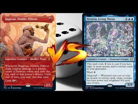 Ragavan VS Octavia - MTG EDH Duel Commander